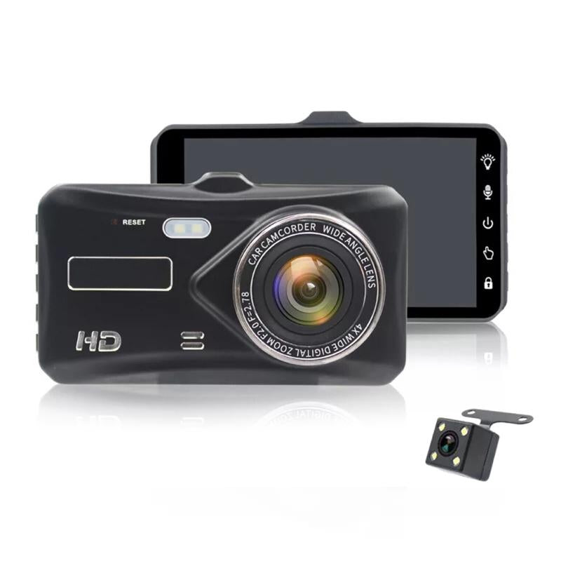 1080p Dual-recording Driving Recorder with Night Vision and Loop Recording