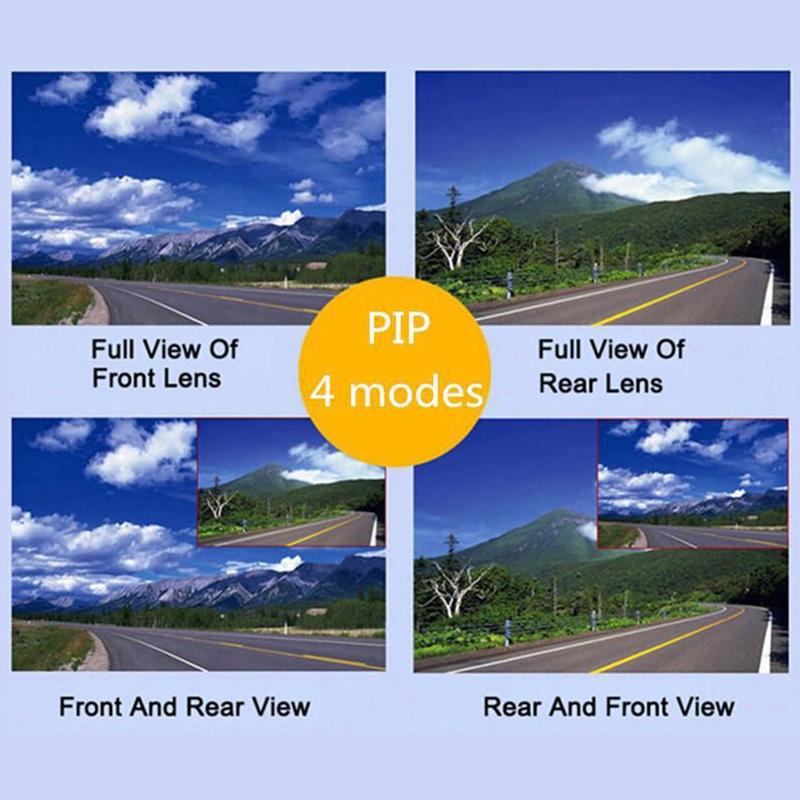 1080p Dual-recording Driving Recorder with Night Vision and Loop Recording 8