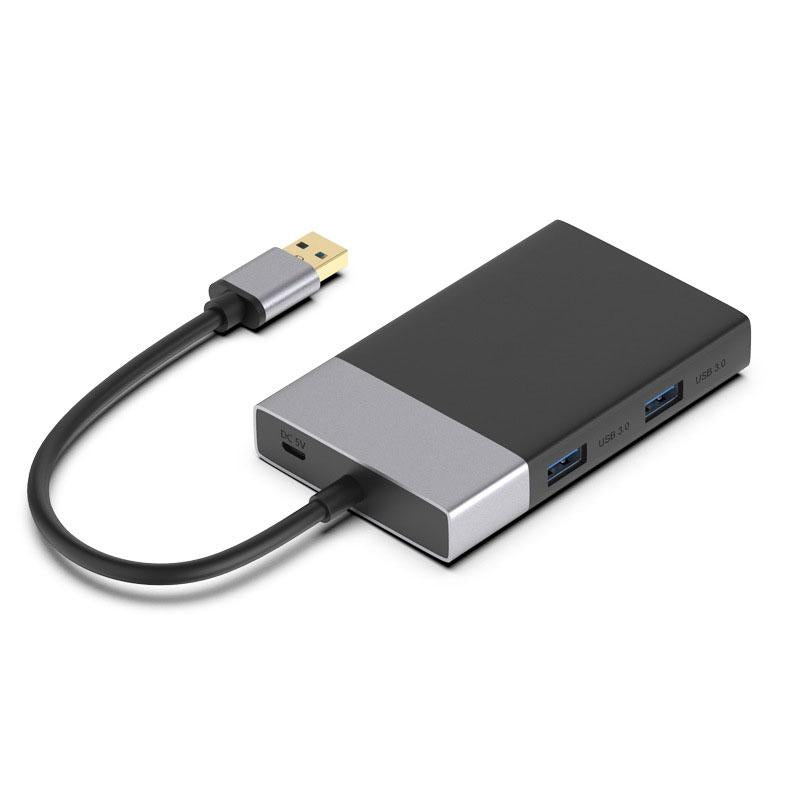 6-In-1 Usb3.0 Hub Adapter 2X Usb3.0 + Cf / Tf / Sd / Xqd Cards 4
