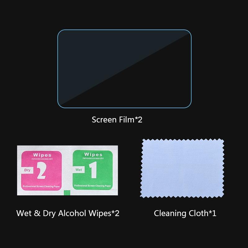 2-pack Tempered Glass Screen Protectors for Gopro Max Lcd Display 7
