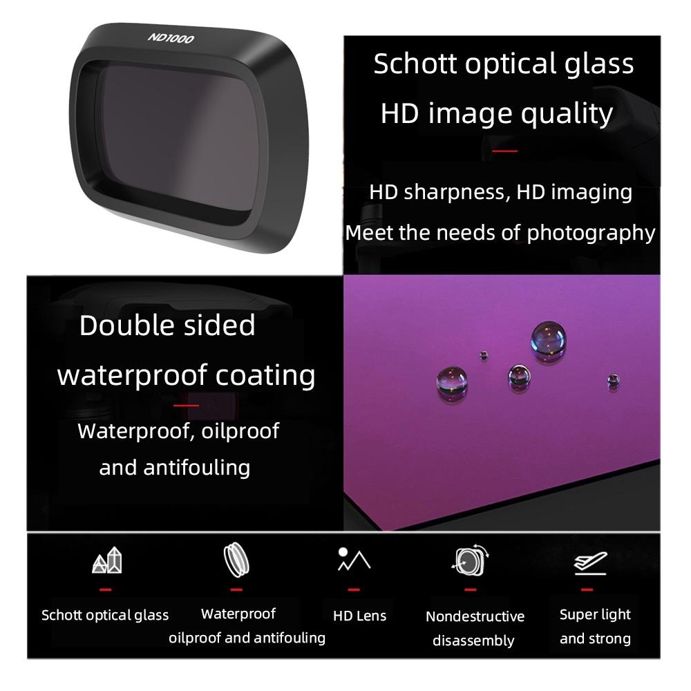 Nd1000 Lens Filter for Dji Mavic Air 2 Drone 4