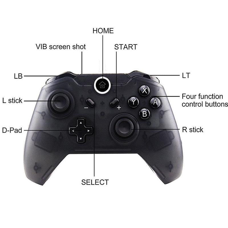 Pro Wireless Gamepad for Nintendo Switch - Compact 5