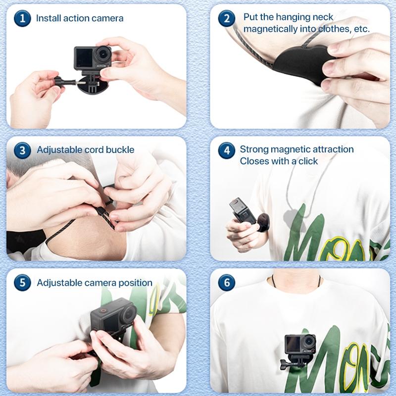 Magnetic Quick Release Neck Strap for Vlog and Fpv 10