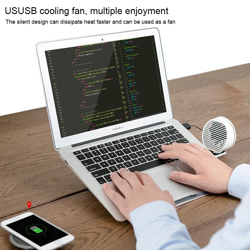 Aluminum Laptop Stand with Cooling 7