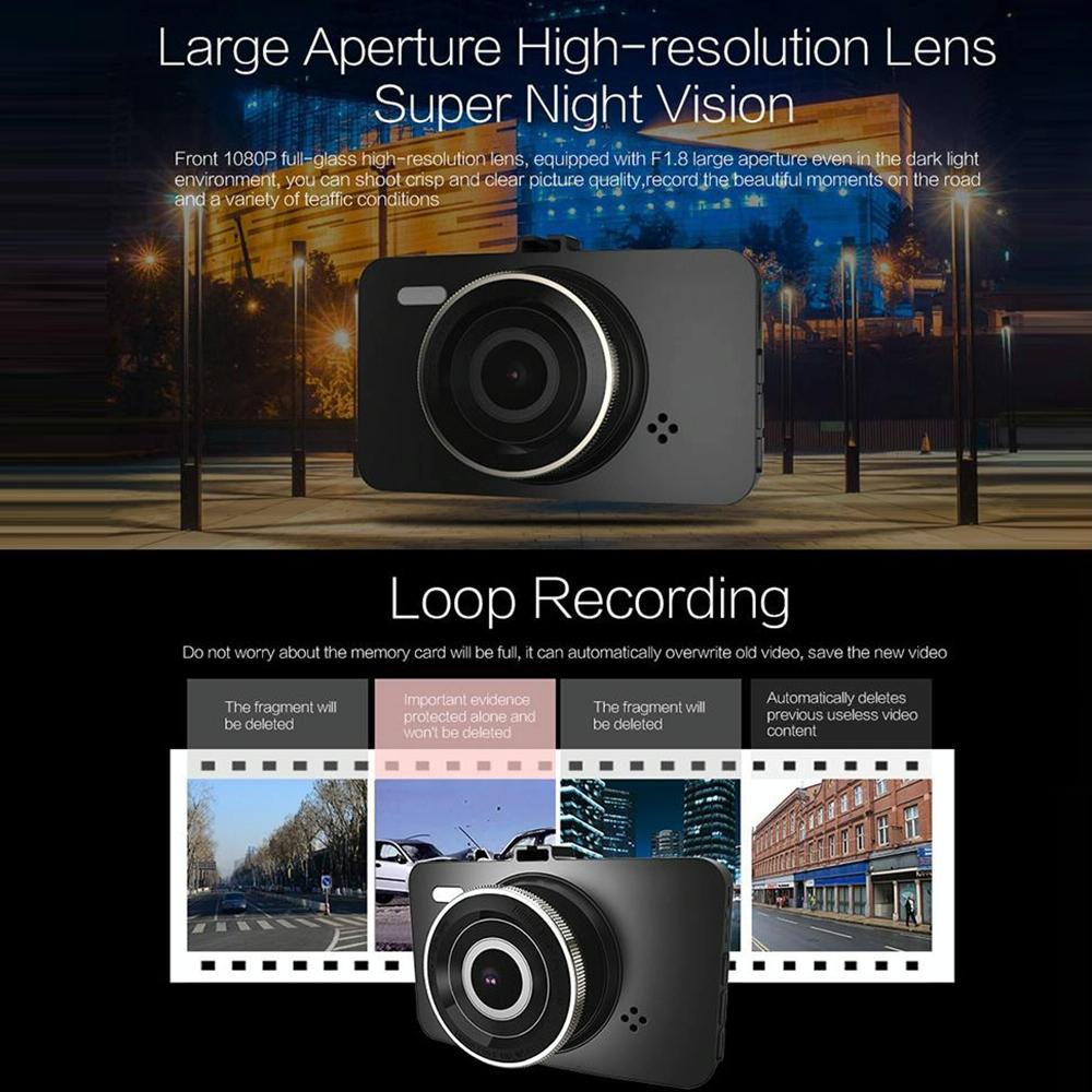 3 Car Dash Cam with 1080p Hd Night Vision & 170 Degree View 6