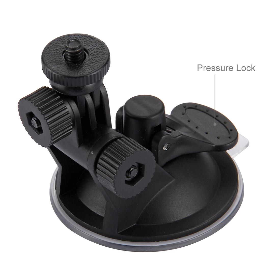 Universal Suction Cup Mount for Action Cameras with Tripod Adapter and Storage Bag 6