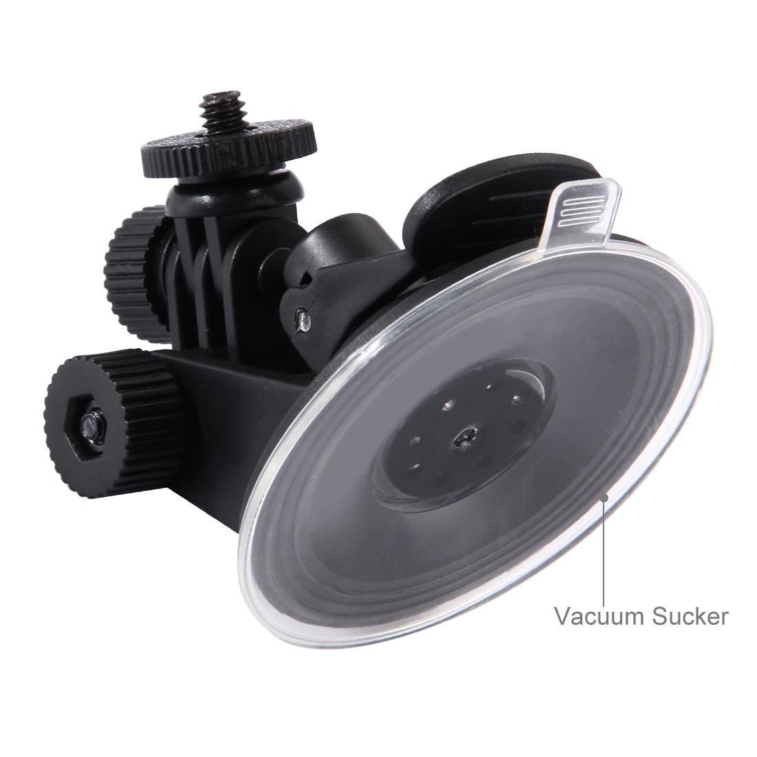 Universal Suction Cup Mount for Action Cameras with Tripod Adapter and Storage Bag 7