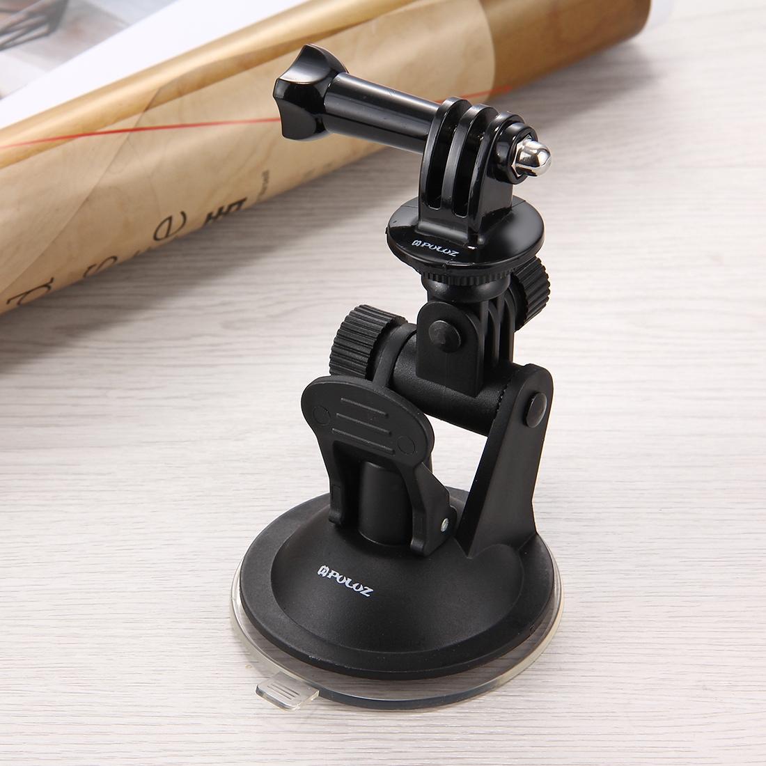 Universal Suction Cup Mount for Action Cameras with Tripod Adapter and Storage Bag 12