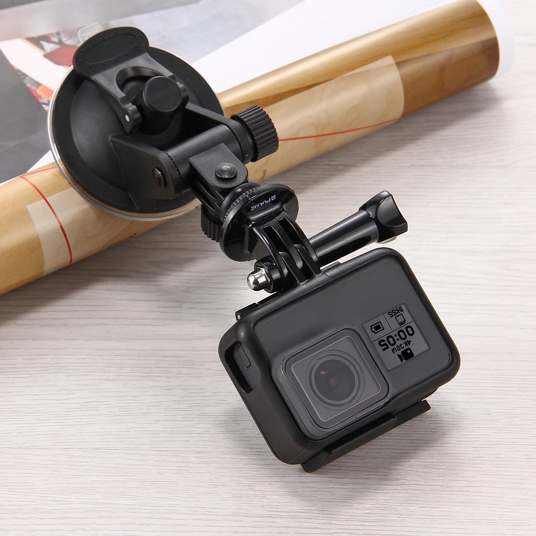 Universal Suction Cup Mount for Action Cameras with Tripod Adapter and Storage Bag 13