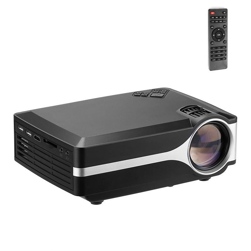 4 Lcd Display Smart Projector 800X400P Remote Av / Vga / Hdmi / Usbx2 / Tf / Audio