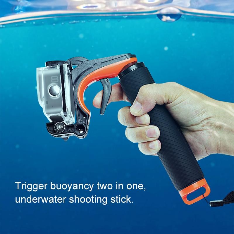 Floating Hand Grip for Gopro Hero8 with Shutter Trigger and Anti-lost Strap 9