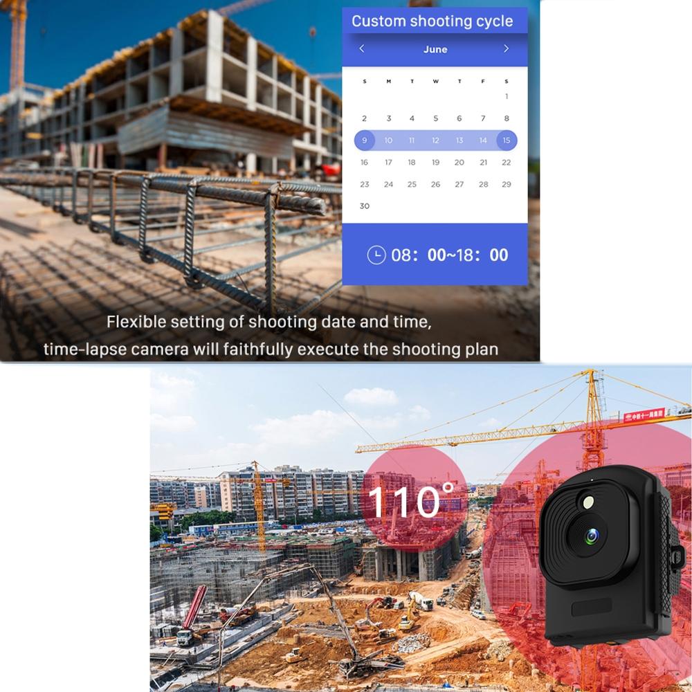 2mp Time Lapse Camera with 2.4 Tft Screen 8