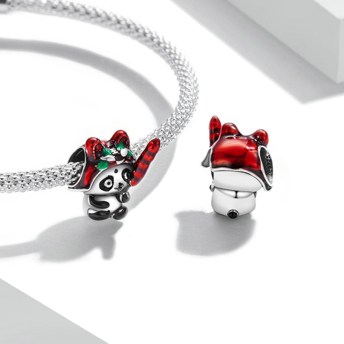 925 Sterling Silver Tiger & Panda Bead Bracelet / Necklace Add Ons 5