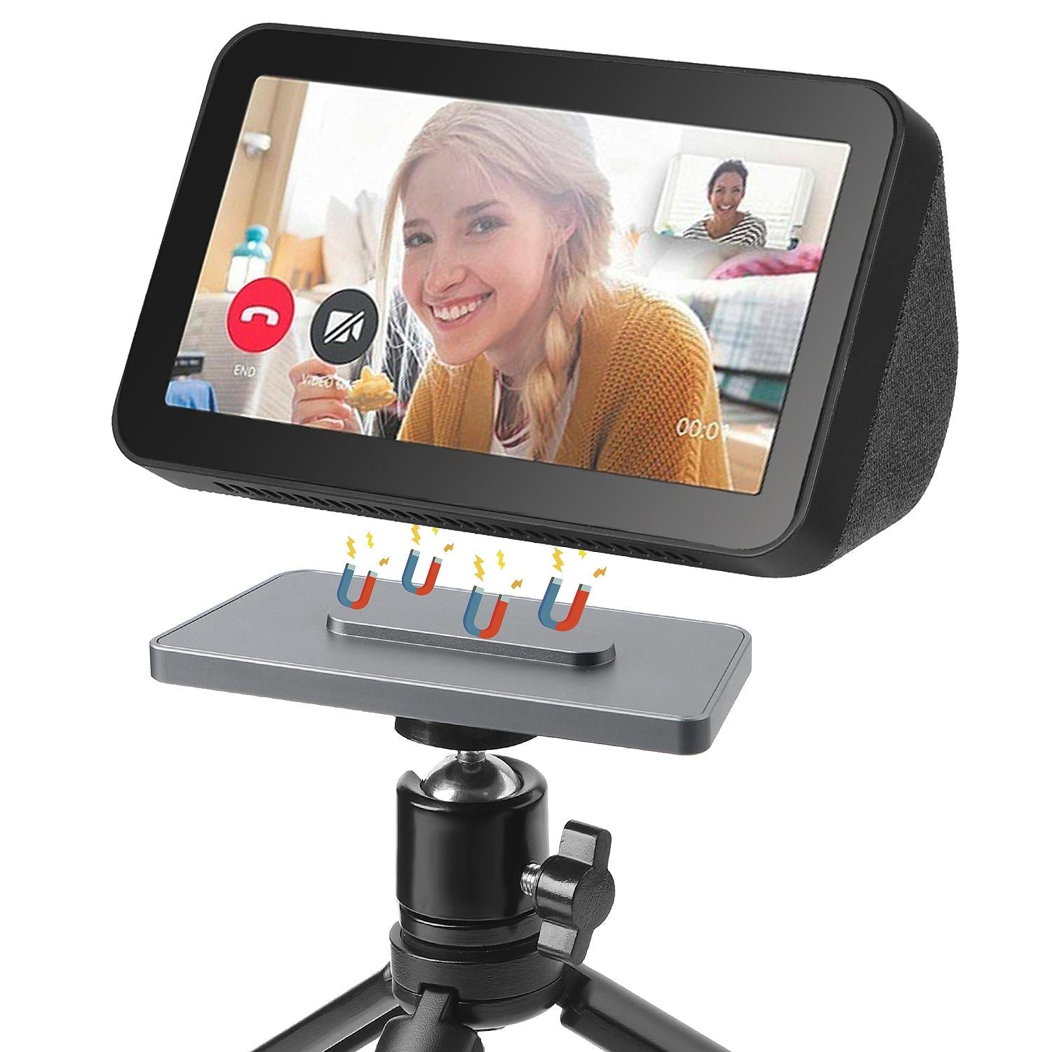 Adjustable 360 Degree Rotating Bracket for Echo Show 5 6