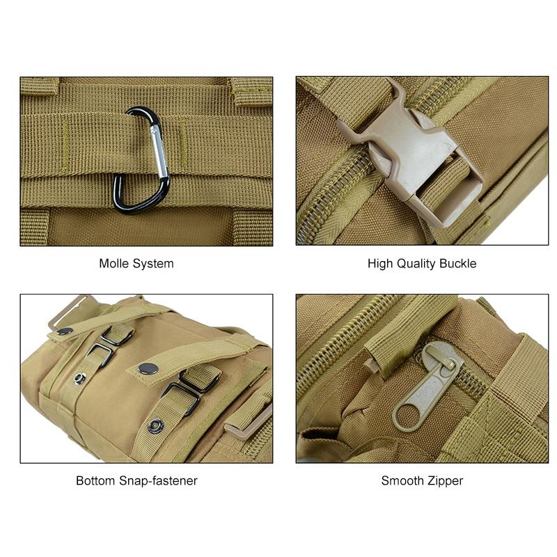 10L Outdoor Sports Waist Bag Multifunction Messenger Bag 7