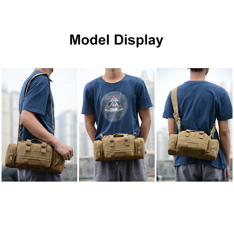 10L Outdoor Sports Waist Bag Multifunction Messenger Bag 8