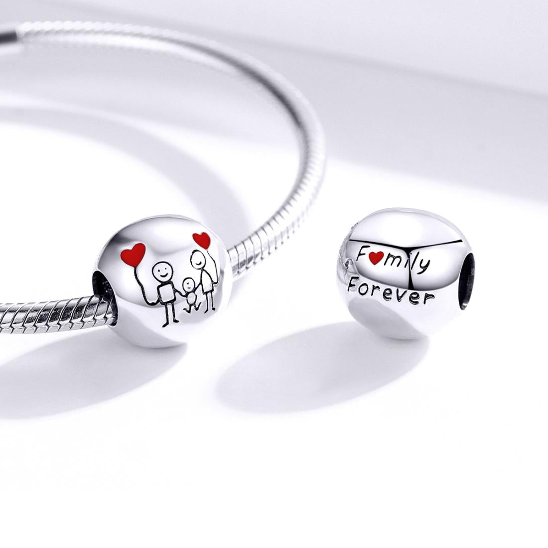 925 Sterling Silver Home Beaded Bracelet Diy Accessories 7