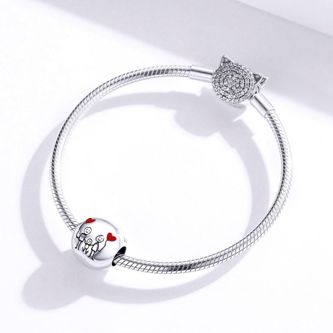 925 Sterling Silver Home Beaded Bracelet Diy Accessories 8