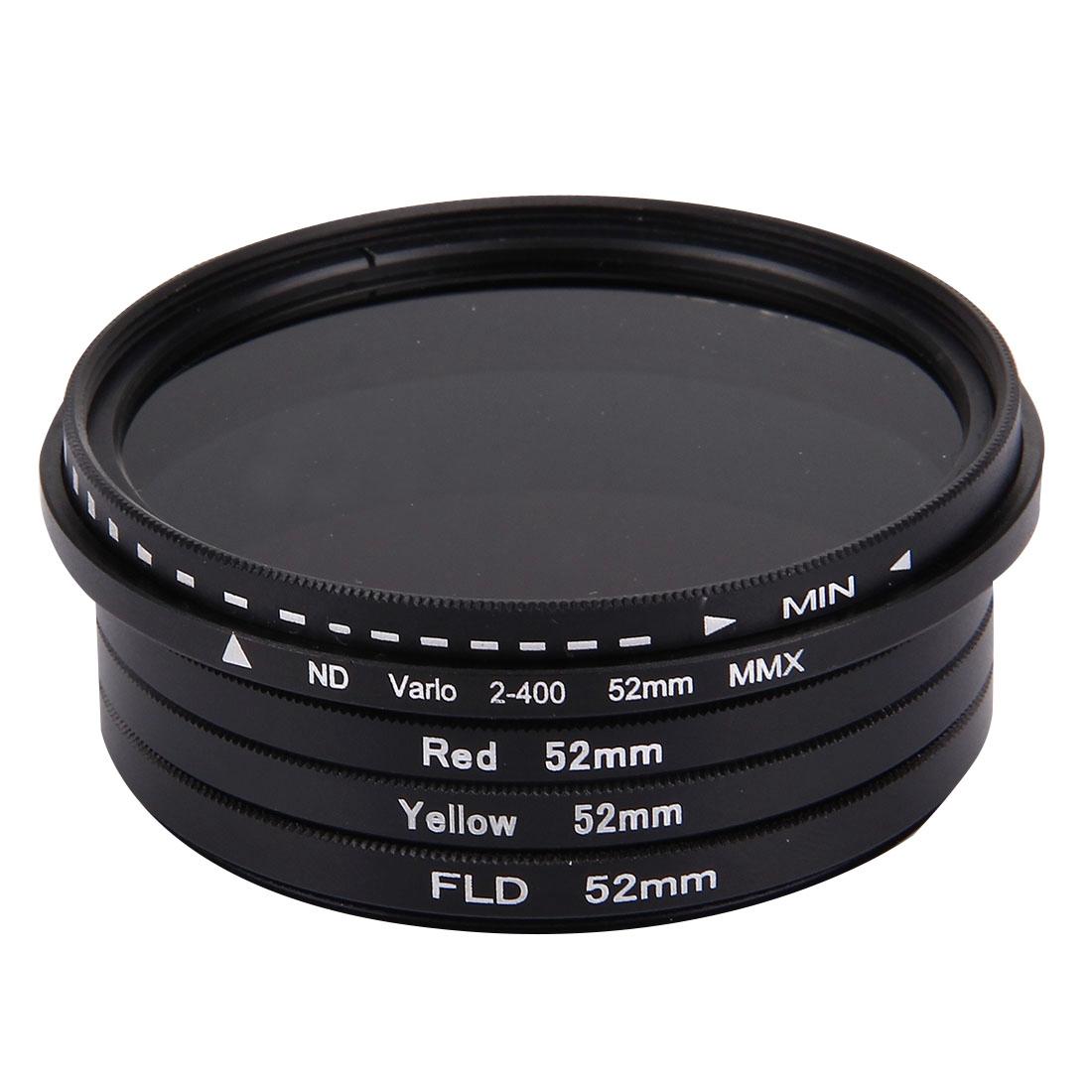 Professional 52mm 4-in-1 Lens Filter for Gopro Hero 4