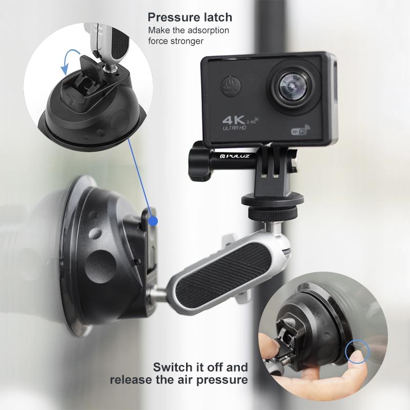 Universal Car Phone Mount with Suction Cup Arm 5