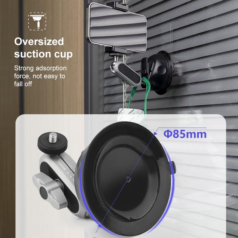 Universal Car Phone Mount with Suction Cup Arm 6