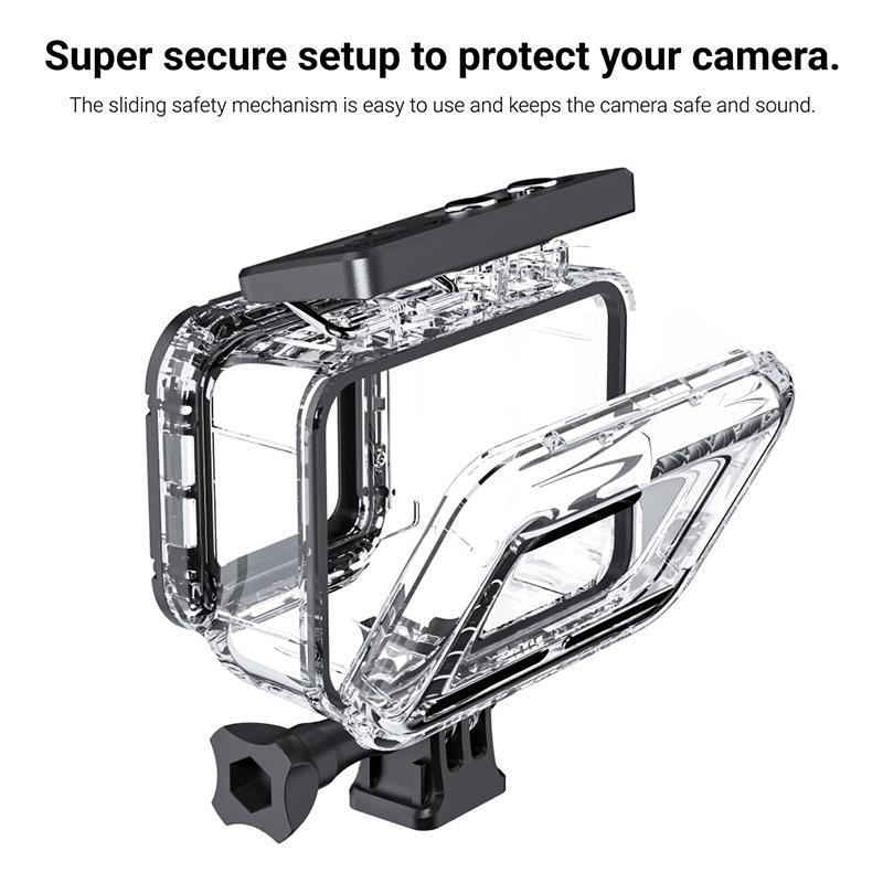 Waterproof 60m Diving Case for Insta360 one Rs 4k Camera 5
