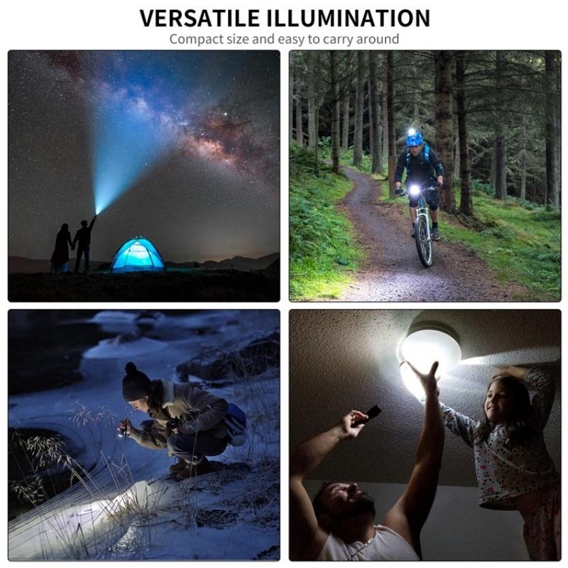 Motorcycle Helmet Camera with Flashlight and Compass - Hd Sports Video Recorder 5