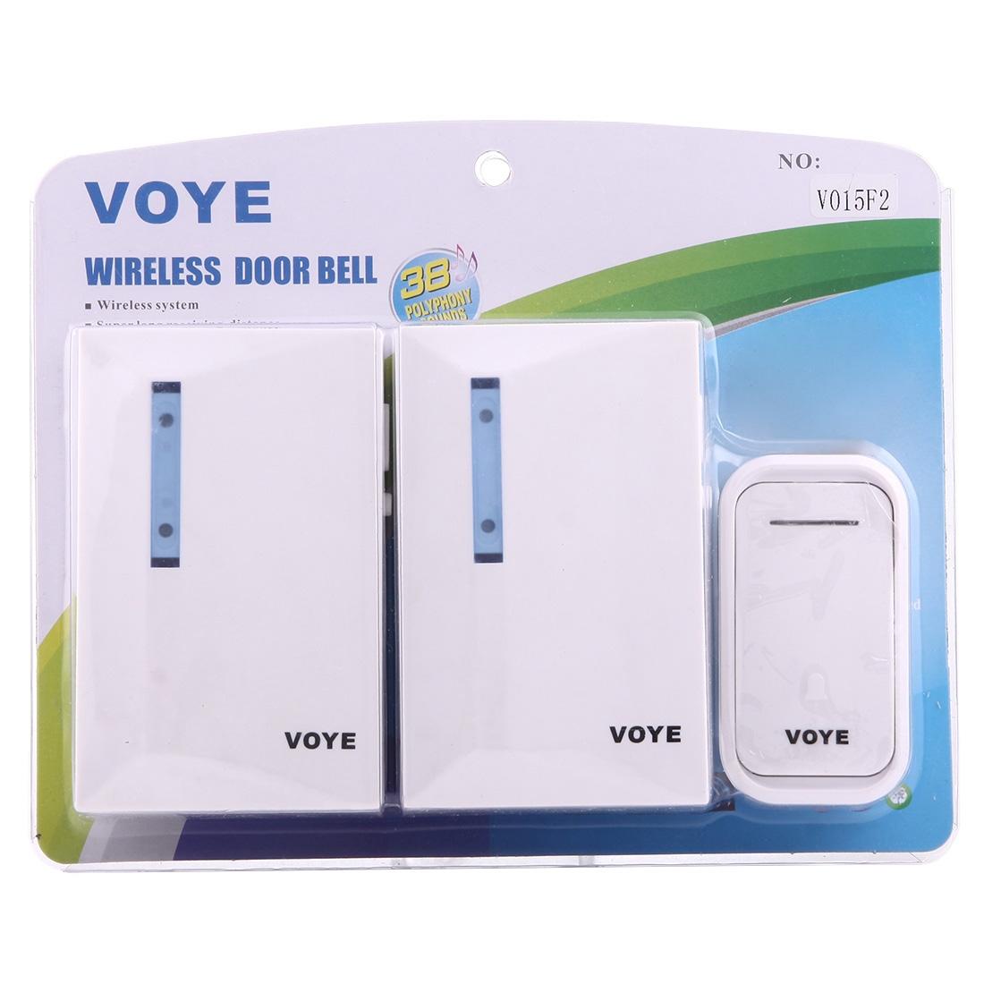 120M Range Smart Wireless Doorbell With Dual Receiver 12