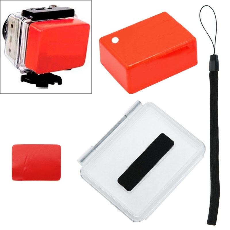 Waterproof Floaty Sponge Case for Gopro Hero4 / 3 with Adhesive Sticker and Lanyard 3