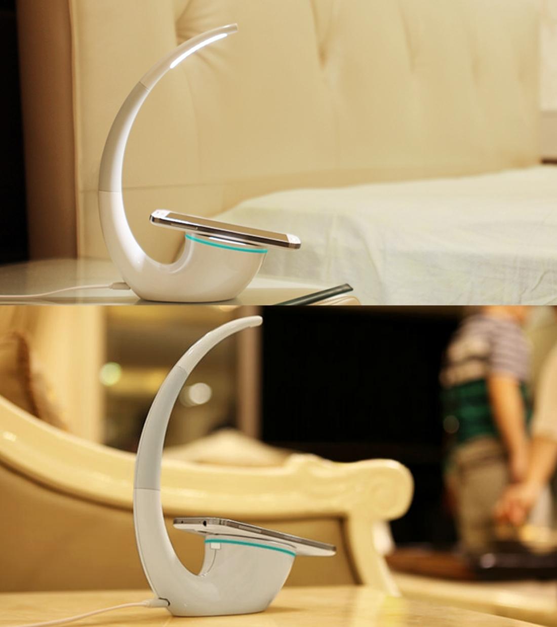 2 In 1 Wireless Charger & Led Light With Usb Port 5