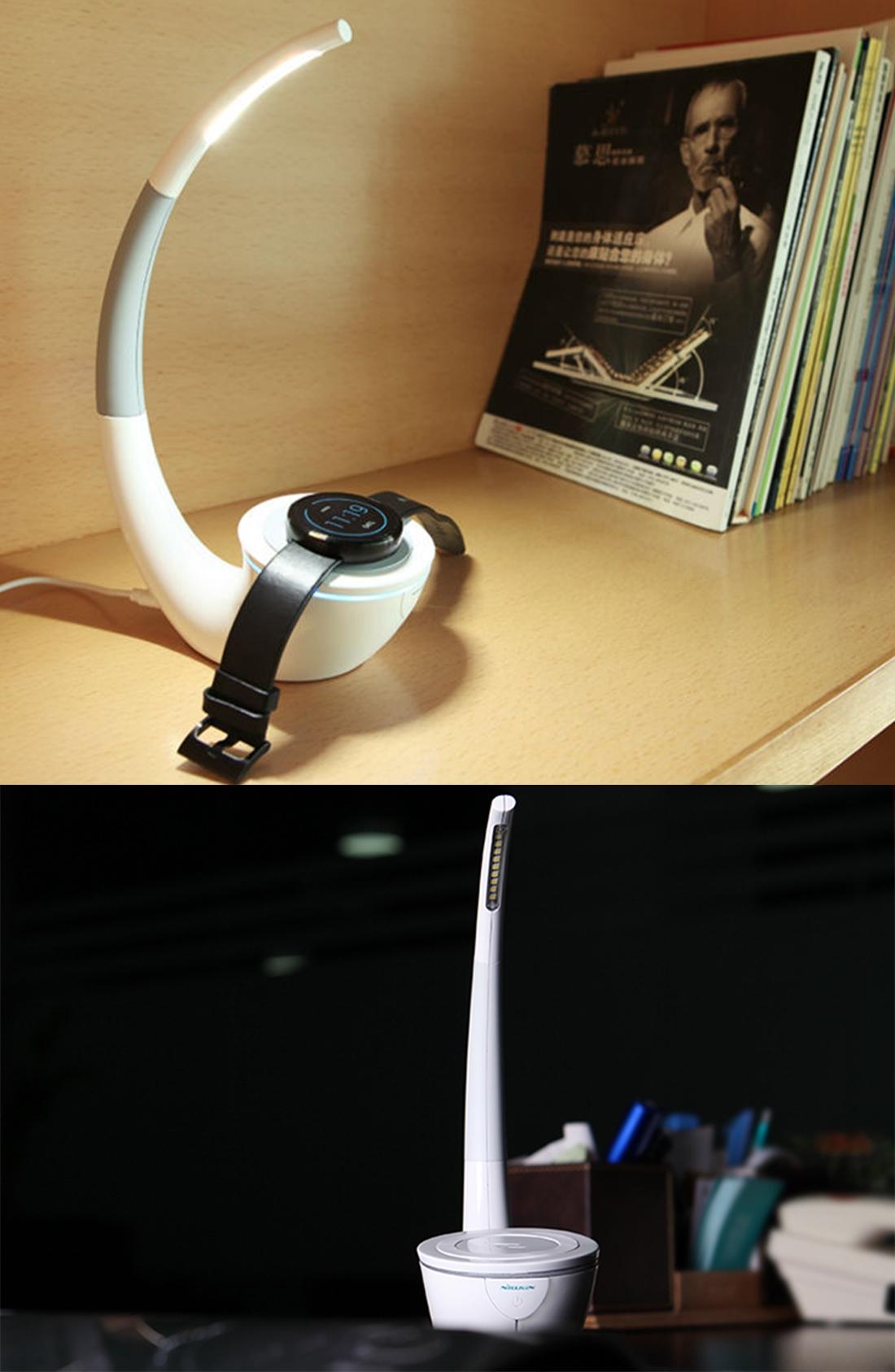2 In 1 Wireless Charger & Led Light With Usb Port 7