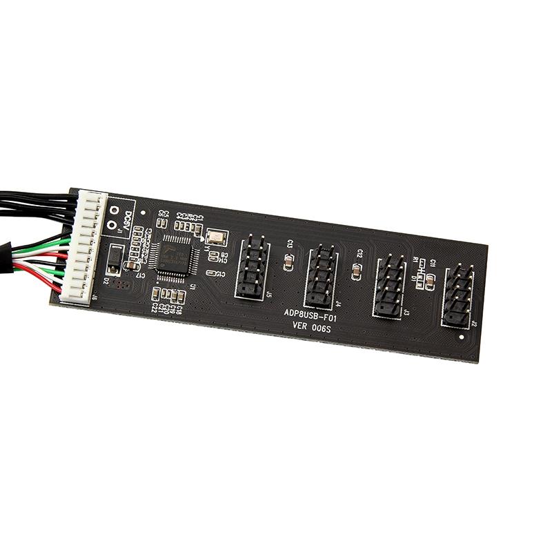 9Pin To 4 9Pin Usb 2.0 Hub For Internal Motherboard 4Pin Powered 4