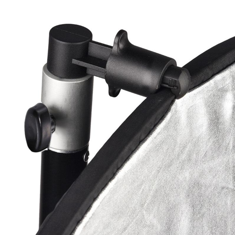 Studio Reflector Holder Clip For Light Stand - Photo / Video 5