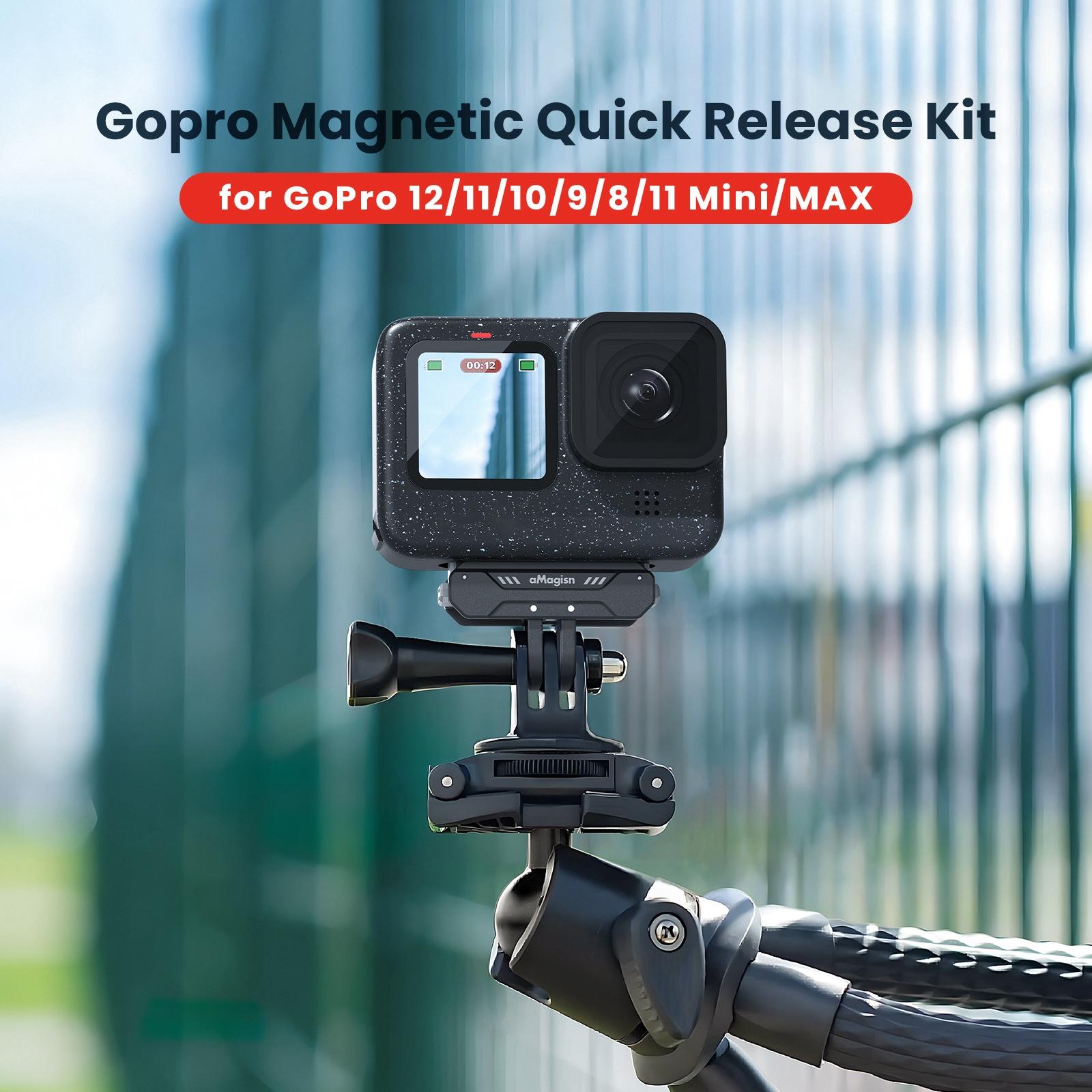 Magisn Magnetic Kit for Gopro Hero12 / 11 / 10 / 9 - Metal Absorption 4