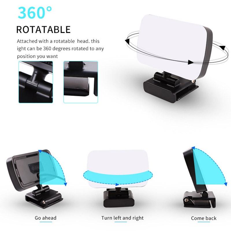 Portable Usb Led Fill Light - 10 Brightness Levels 3000-6500k 4
