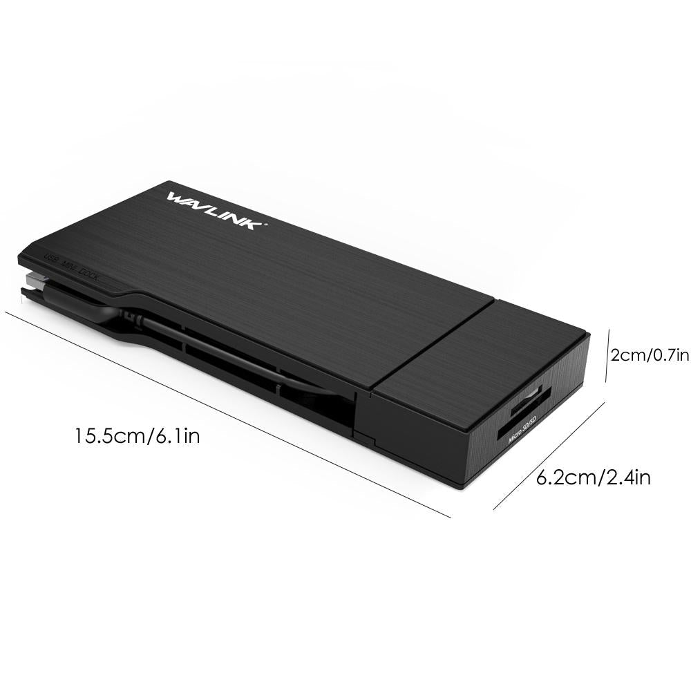 Usb3.0 Hd / Vga / Gigabit Ethernet Splitter Adapter 3