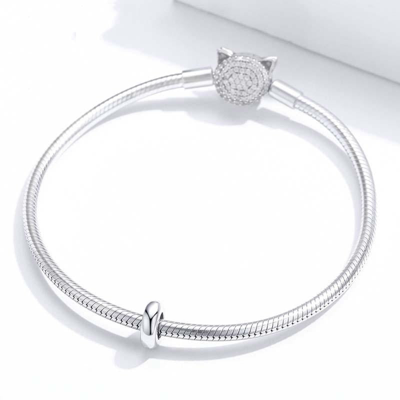 925 Sterling Silver Diy Beaded Bracelet Accessories 8