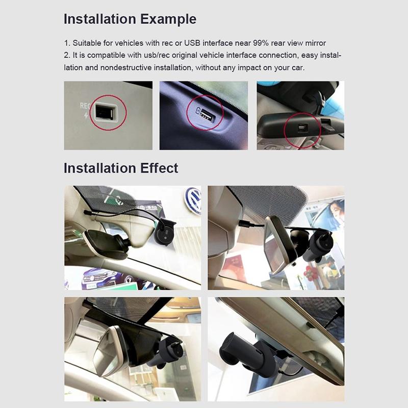 360 Degree Dual Camera Car Wifi Driving Recorder 7