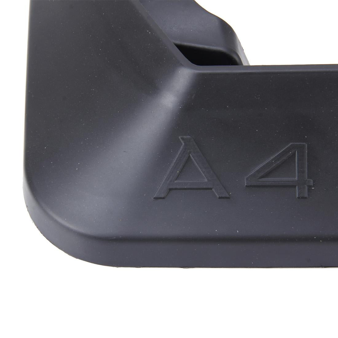 4 Pcs Car Auto Semi-Rigid Pvc Splash Flaps Fender Guard For Audi A4L 2016 Version 7