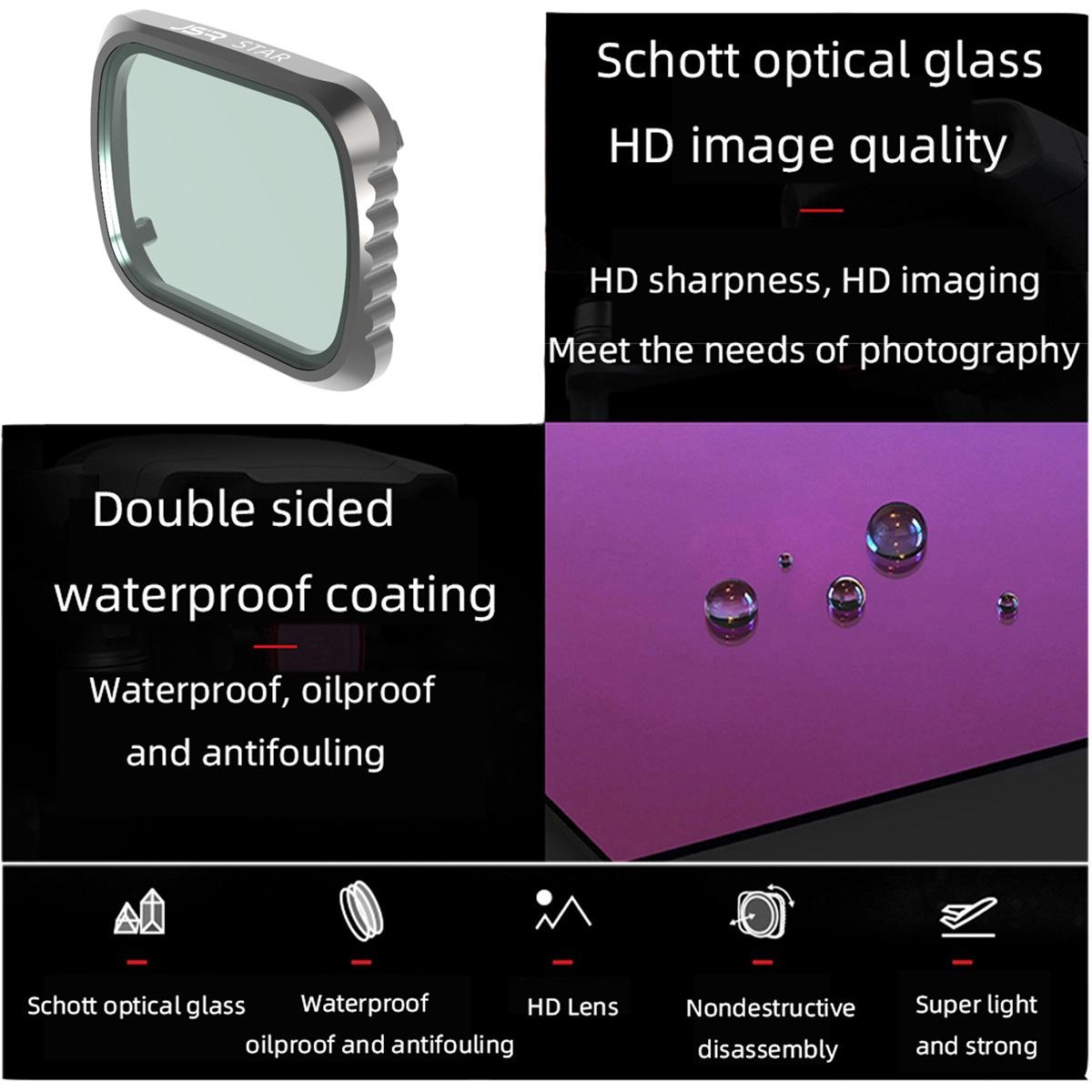 Aluminum Frame Ks Effect Lens Filter for Dji Air 2s 4
