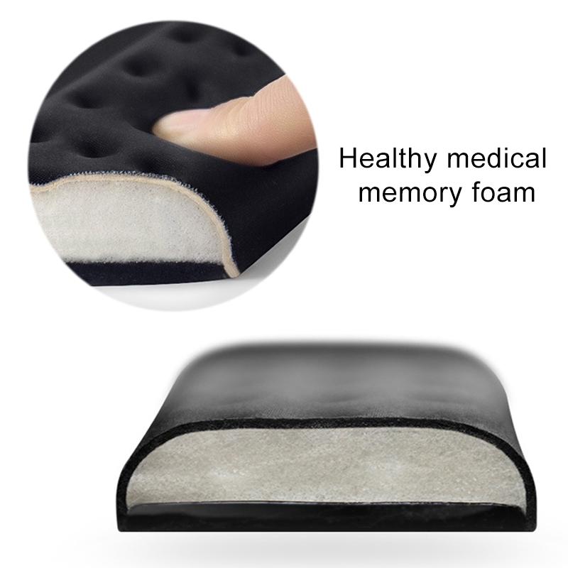 Memory Foam Wrist Rest & Mouse Pad Single Hand Black 5