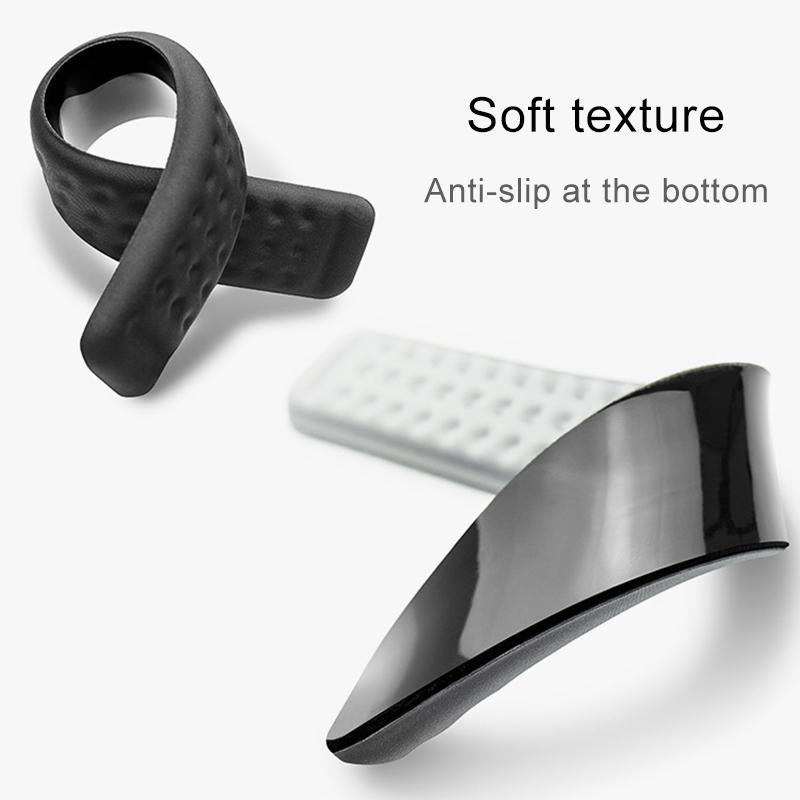 Memory Foam Wrist Rest & Mouse Pad Single Hand Black 7