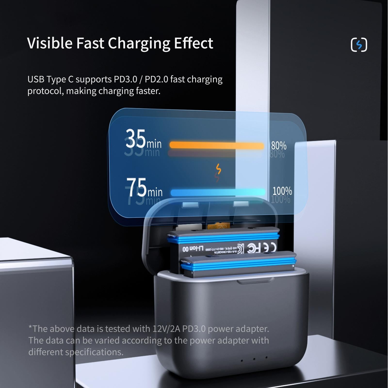 Rapid Charge Battery Box for Magisn - Compact Design 10