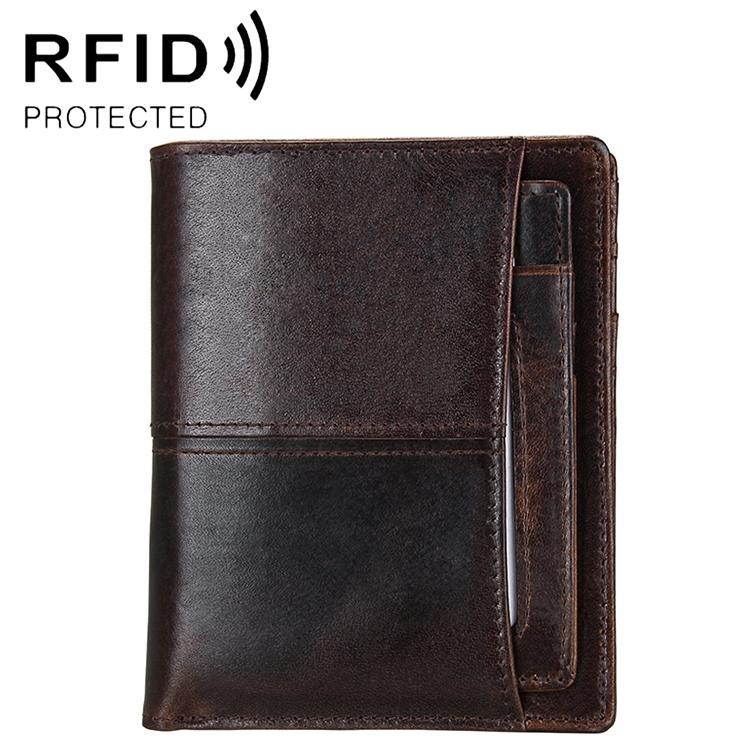 Detachable Card Holder Leather Wallet for Men - Antimagnetic Rfid 4