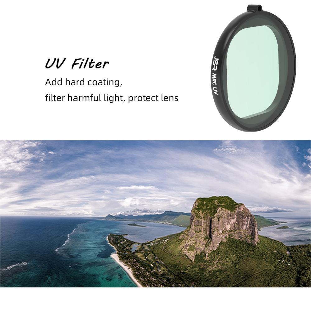 4-in-1 Round Lens Filter for Gopro Hero8 - Uv Cpl Nd4 Nd8 3