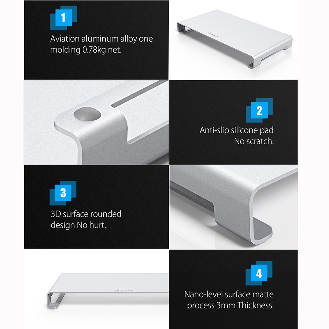 Premium Monitor Stand - Aluminum Alloy 8