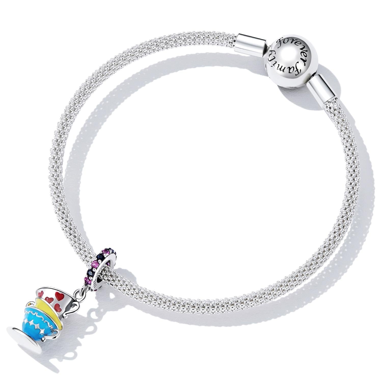 925 Sterling Silver Magic Cup Pendant For Diy Bracelets & Necklaces 7