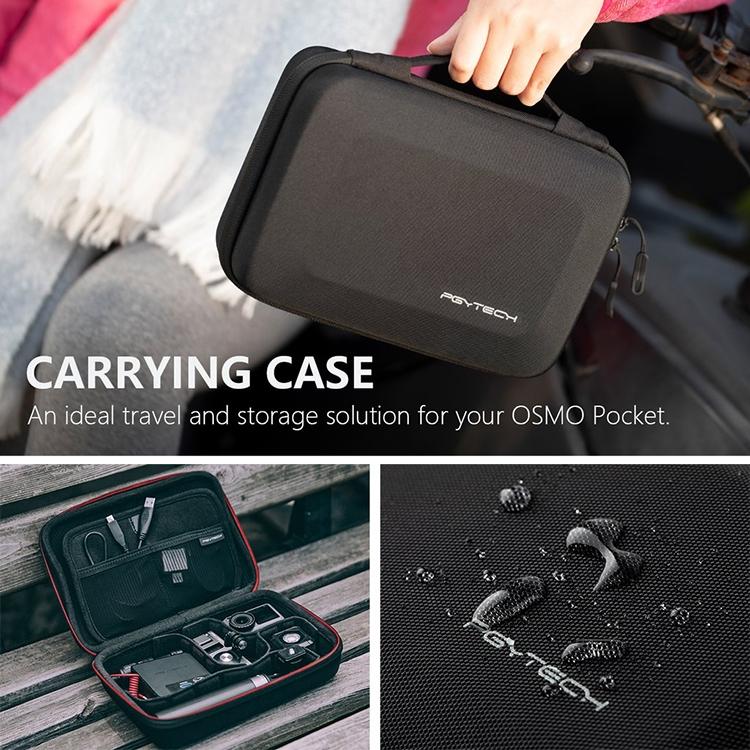Travel Kit for Dji Action Tripod Backpack Clip Storage Bag 9