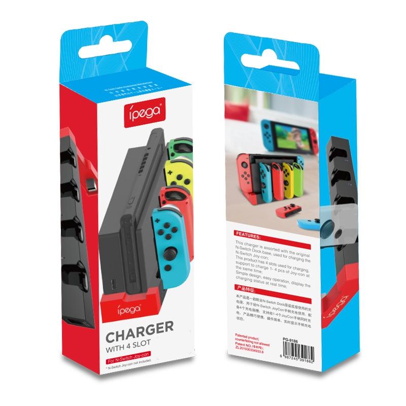 Joy Con Charging Dock for Nintendo Switch - Compact 8
