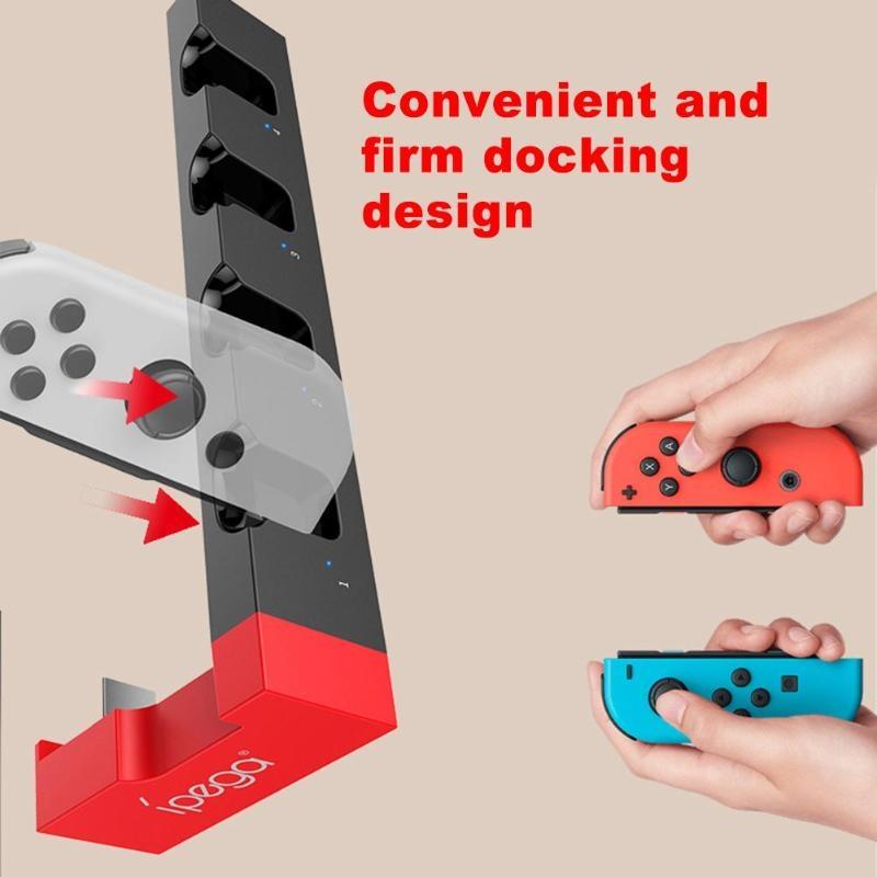Joy Con Charging Dock for Nintendo Switch - Compact 12